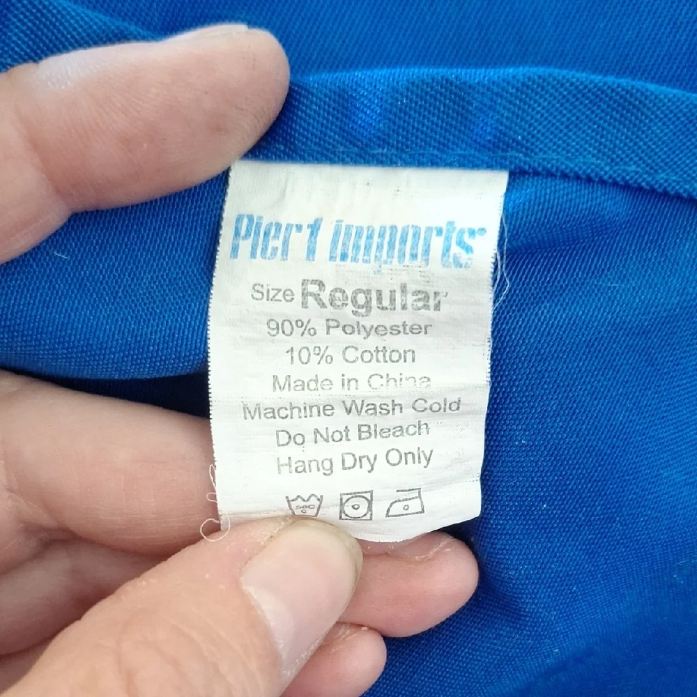 Blue Pier 1 Imports Apron
